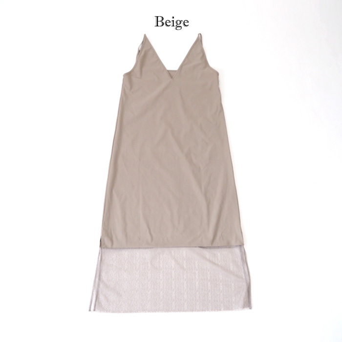 キャミソール型スリップドレス ワンピース レディース THURIUM  