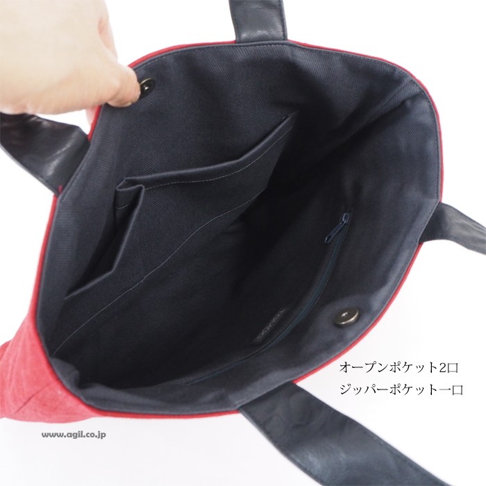 TOMOO トモオ 水玉バッグ 黒 TOMOO トートバッグ 布製 水玉 フラット