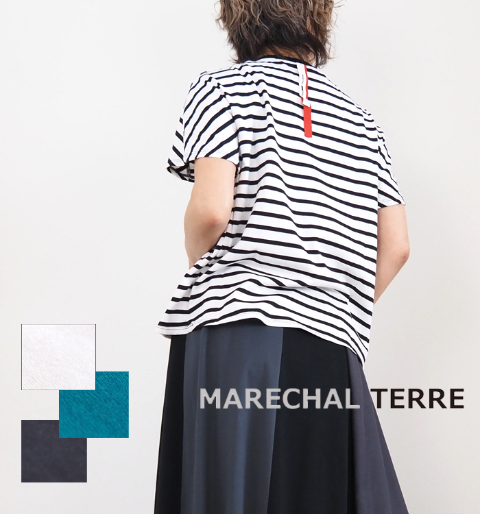 MARECHAL TERRE（マルシャルテル） クルーネックTシャツ 半袖
