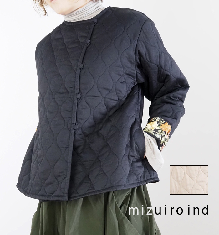 mizuiroind（ミズイロインド） SALE mizuiro ind キルトジャケット