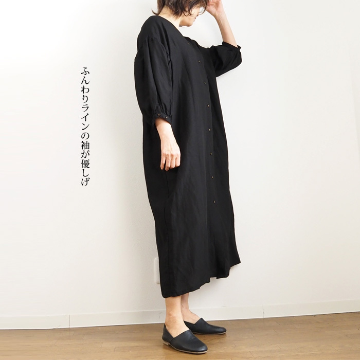 美品♪Squady◆スカディ◆フレンチリネンオーバーシャツ　2way ゴールド釦 美品♪Squady◇スカディ◇フレンチリネンオーバーシャツ 2way