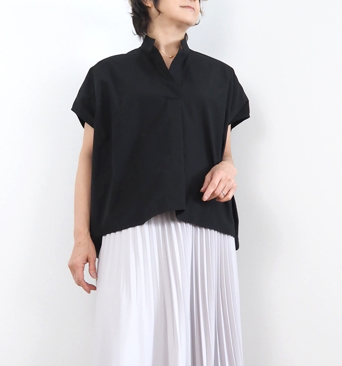 Squady スカディ スキッパーシャツ プルオーバー レディース 909-1287 | squady | 02