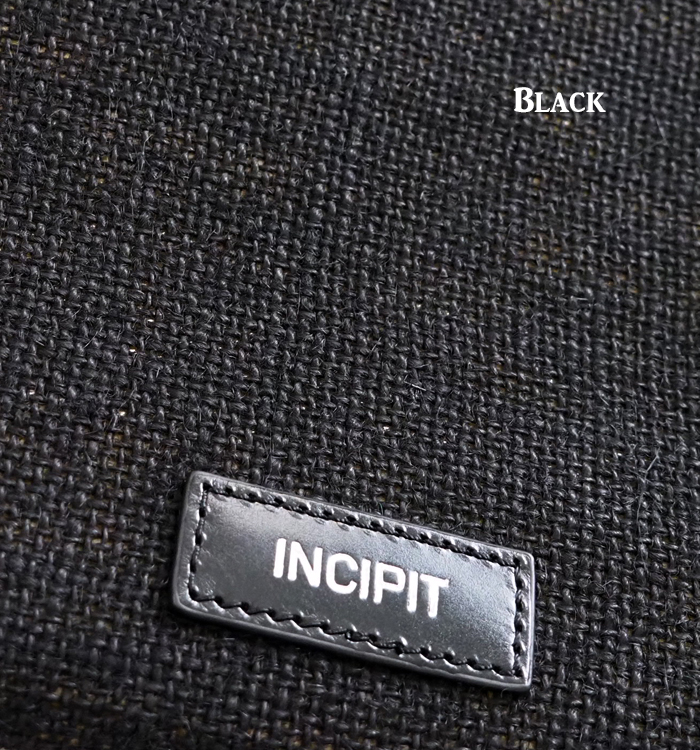 INCIPIT（インキピット） あずまショルダーバッグ 本革xジュート