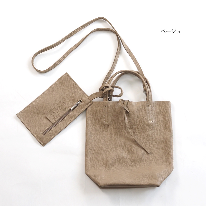 MARLON FIRENZE（マーロンフィレンツェ） ミニトートバッグ 本革 2way