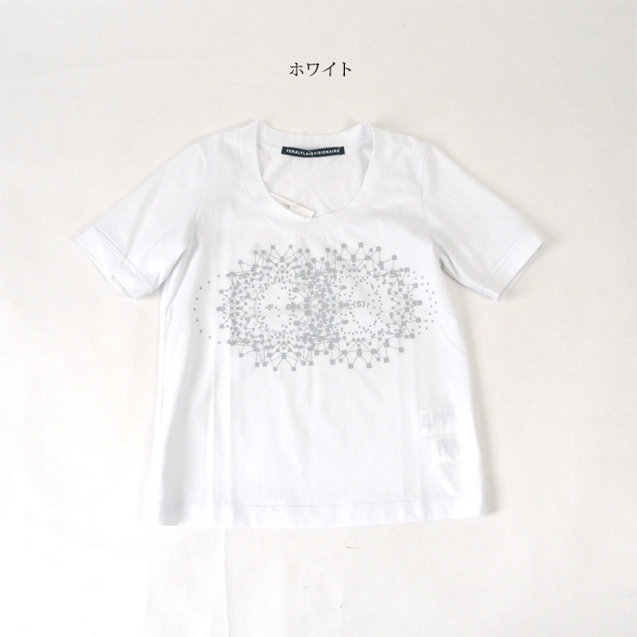 プリントカットソー ラウンドネック レディース フィラルフレアヴィジョネア FERAL FLAIR VISIONAIRE FERAL FLAIR プリントカットソー ラウンドネック レディース