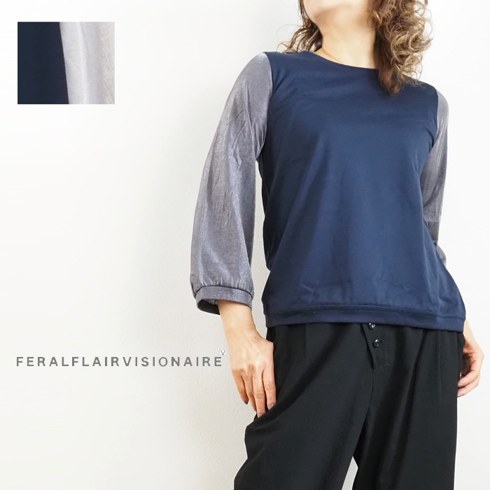 FERAL FLAIR プルオーバーカットソー レディース VISIONAIRE