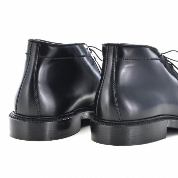 【ほぼ未使用】 オールデン/ALDEN シューズ メンズ コードバン チャッカブーツ BLACK 1340-0001-0001 【RIZ1556194516】(55080円)