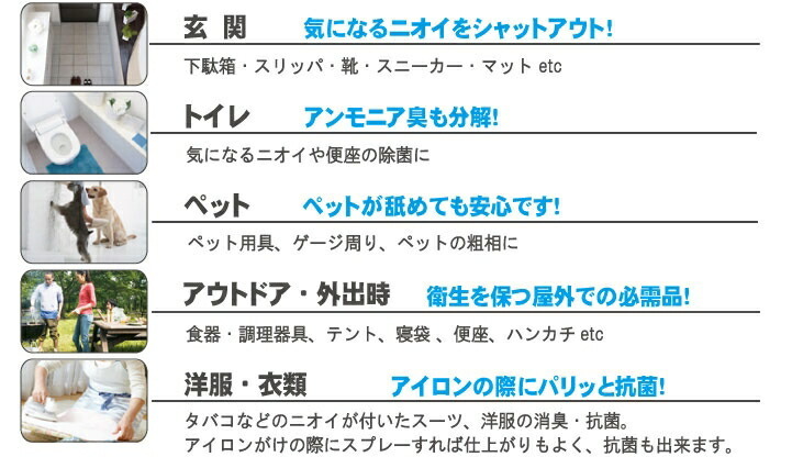 あすつく対応 銀イオン 消臭スプレー パワークリーン 300mL Ag+ 使い切りじゃない水道水で繰り返し使える消臭スプレー 銀イオン :  02-pc300h : 銀イオン生活 ヤフー店 - 通販 - Yahoo!ショッピング