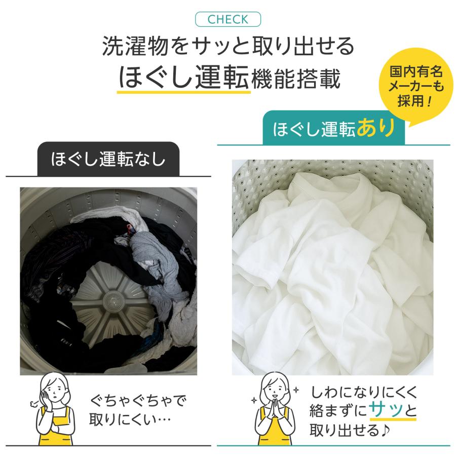 全自動洗濯機 7kg 縦型洗濯機 風乾燥機能付...の詳細画像5