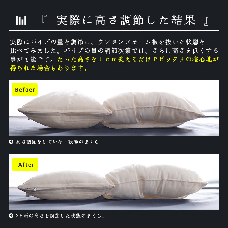 枕 首枕 ネックピロー パイプ枕 43×63枕カバー付き 肩こり