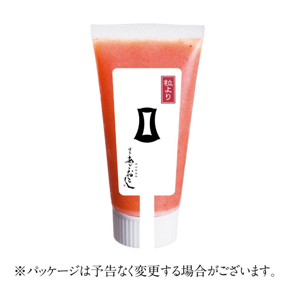 博多あごおとし 明太子 チューブ 粒より あごおとし まるきた