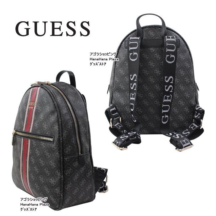 ゲス バッグ リュック SS699532 COAL ショルダーロゴ文字 デザイン リュックサック GUESS ab-389000