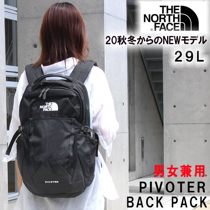 ノースフェイス リュック ピボター Pivoter NF0A3VXDJK3 ブラック リュックサック THE NORTH FACE バックパック  ab-390800