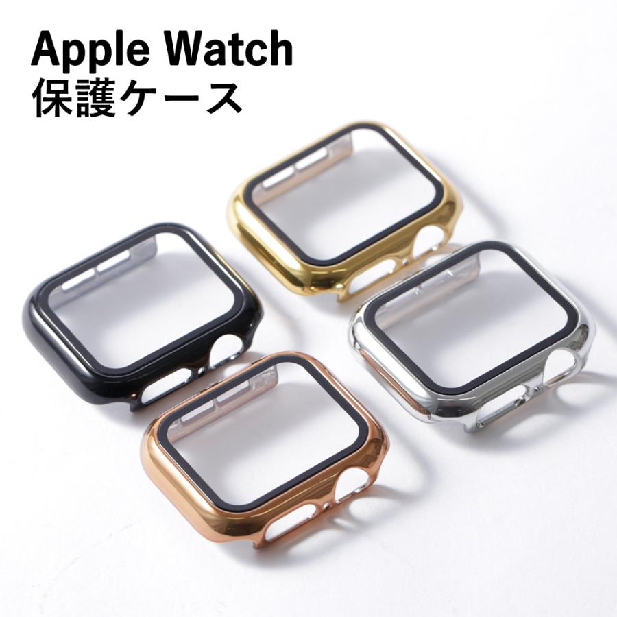 Apple Watch カバー アップルウォッチ8 7ケース 45mm クリア