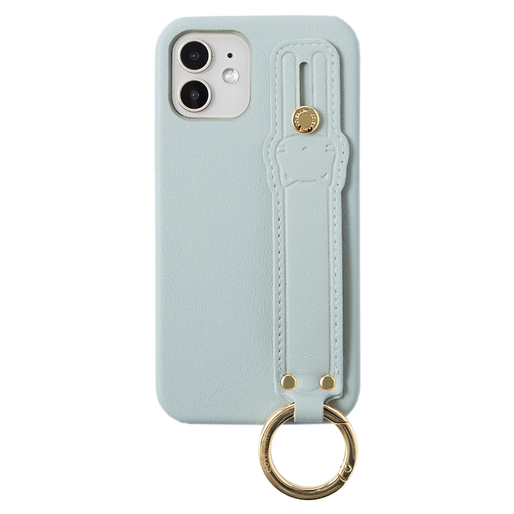 iPhone12 mini ケース スマホケース ハンドベルト ねこ おしゃれ