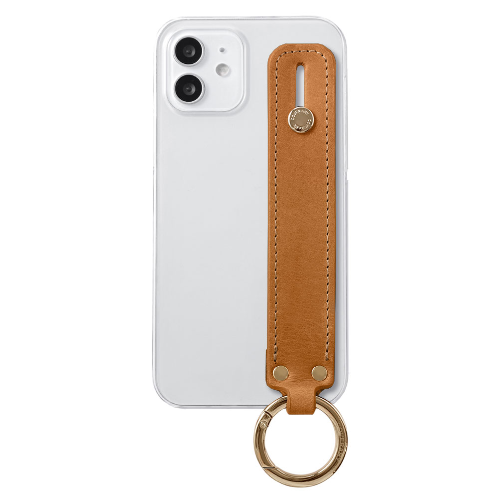 AQUOS sense sense8 ケース レザー スマホケース ベルト リング クリア