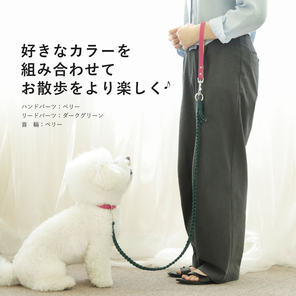犬 リード 首輪 セット 犬の首輪 おしゃれ ブランド 革 小型犬 本革 革