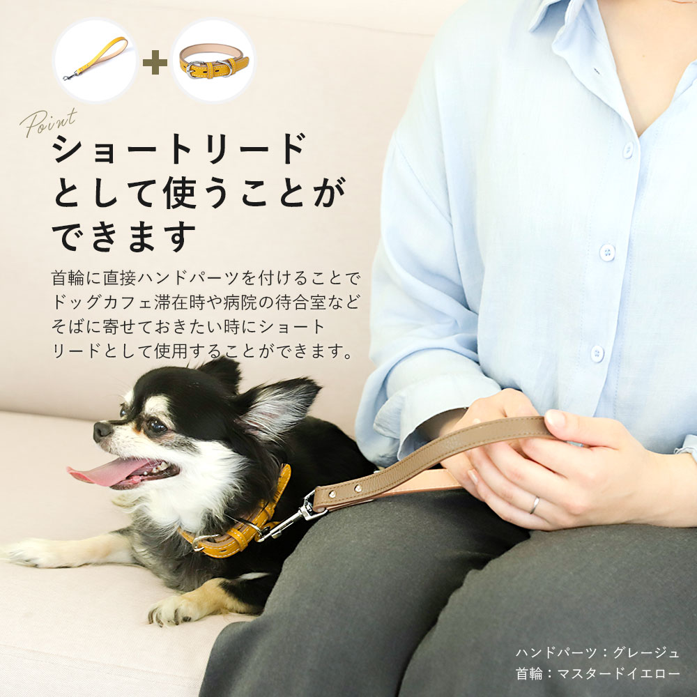 犬 リード 首輪 セット 犬の首輪 おしゃれ ブランド 革 小型犬 本革 革