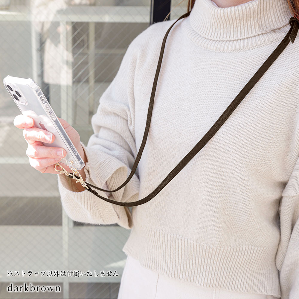 スマホ ショルダーストラップ おしゃれ ブランド 本革 スマホ