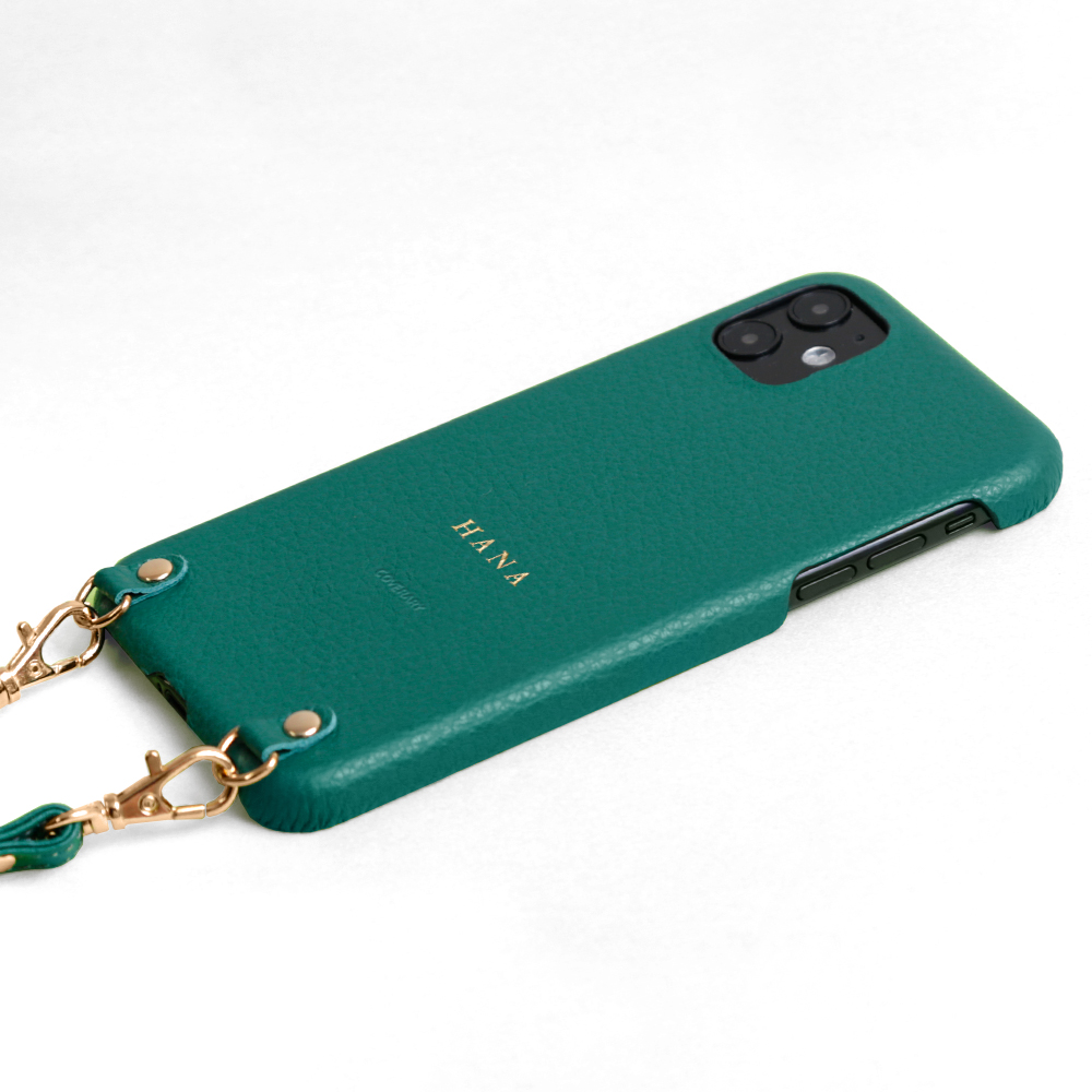 iPhone13 Pro ケース スマホケース ショルダー ストラップ 名入れ