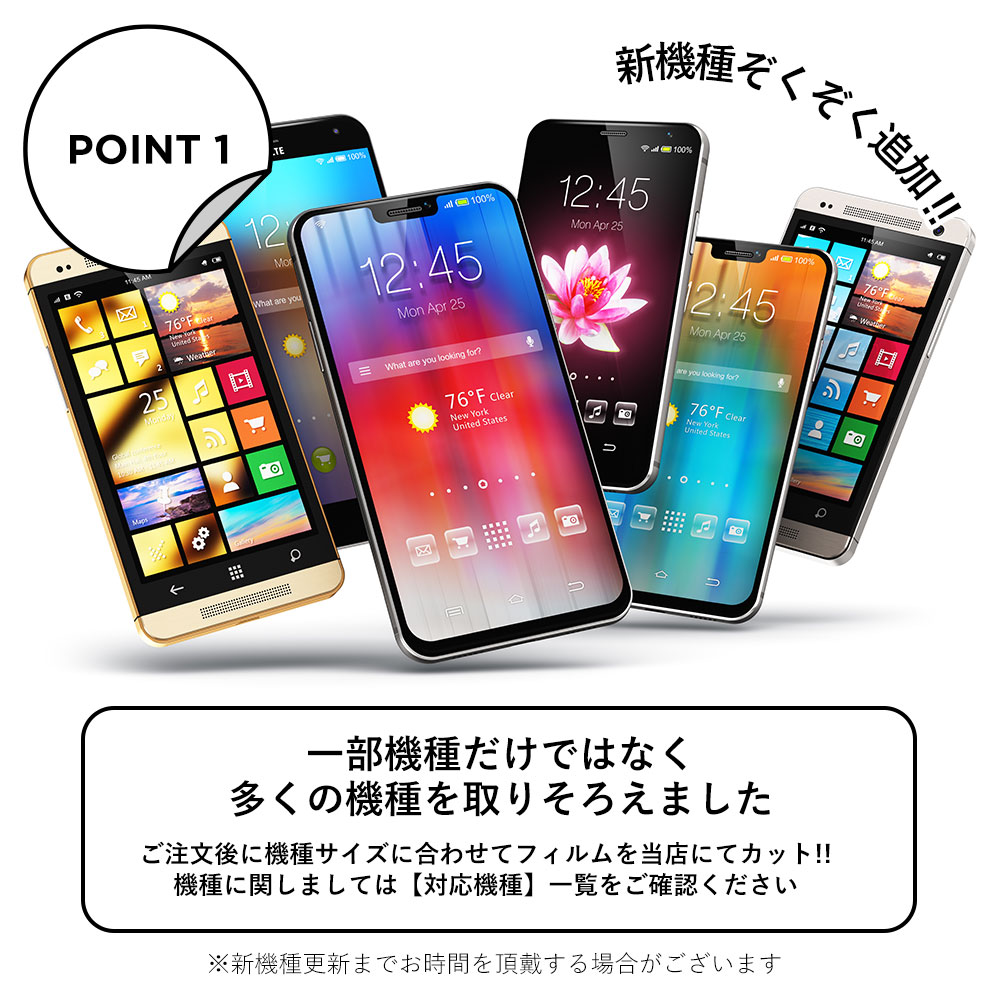 スマホ 保護フィルム ガラスフィルム 樹脂フィルム iPhone android