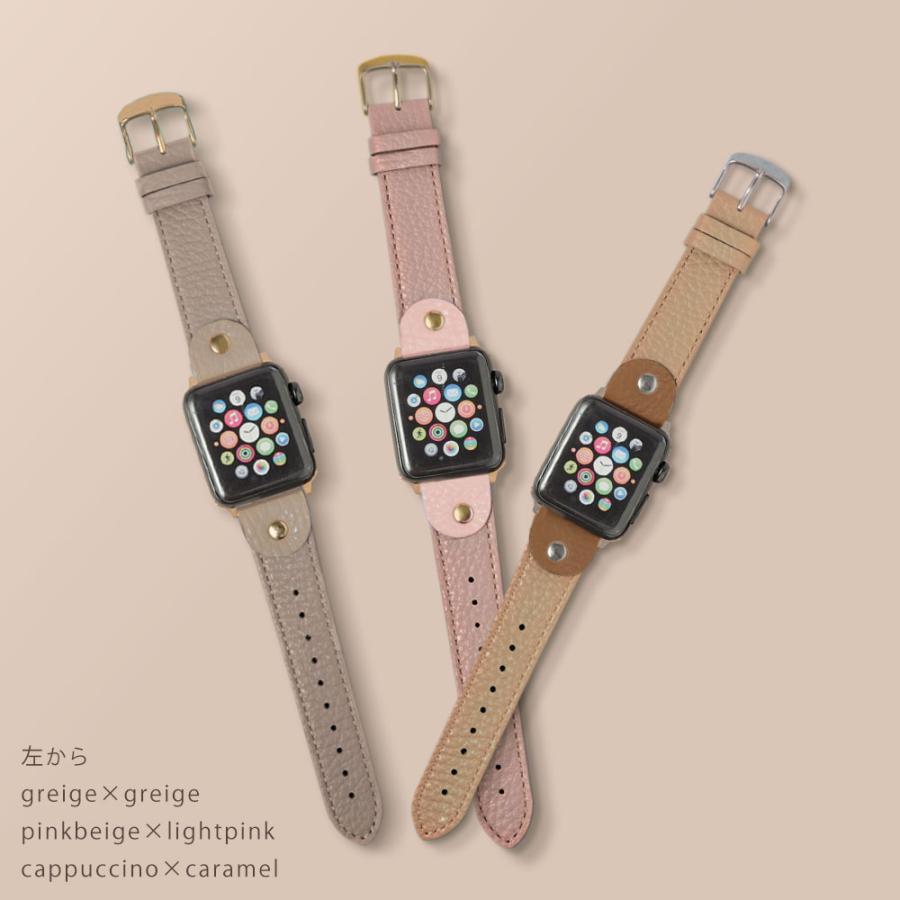 アップルウォッチ バンド apple watch バンド レザー 革 女性 男性 ブランド 44mm 40mm 45mm 49mm 腕時計ベルト おしゃれ アップルウォッチ7 8 3 se se2 Ultra｜agress｜04