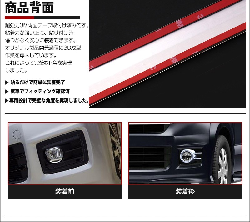 特価]N-BOX JF1/2 2011年12月〜2015年2月 フロントフォグカバー