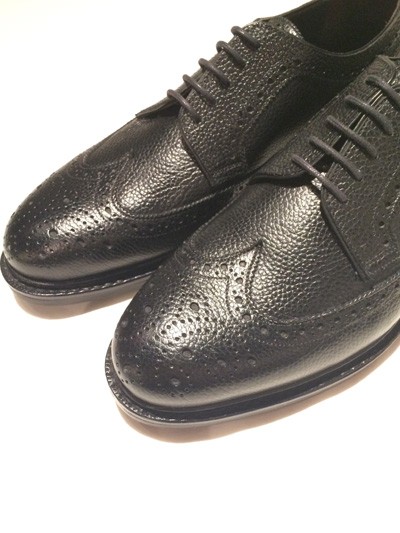 ジャランスリワヤ ウィングチップ グレインレザー JALAN SRIWIJAYA ( ジャランスリワヤ） 98652 BLACK GRAIN