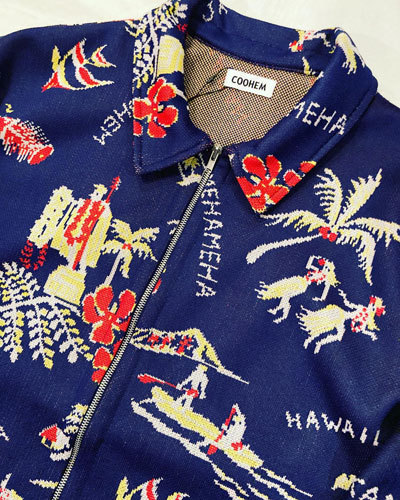 Coohem（コーヘン） 13-212-024 ALOHA TECH JACQUARD SHIRT / アロハ