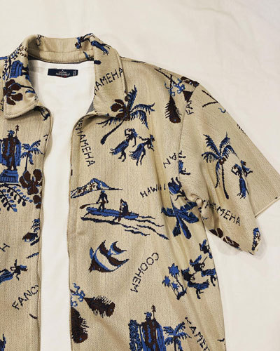 Coohem（コーヘン） 13-212-024 ALOHA TECH JACQUARD SHIRT / アロハ
