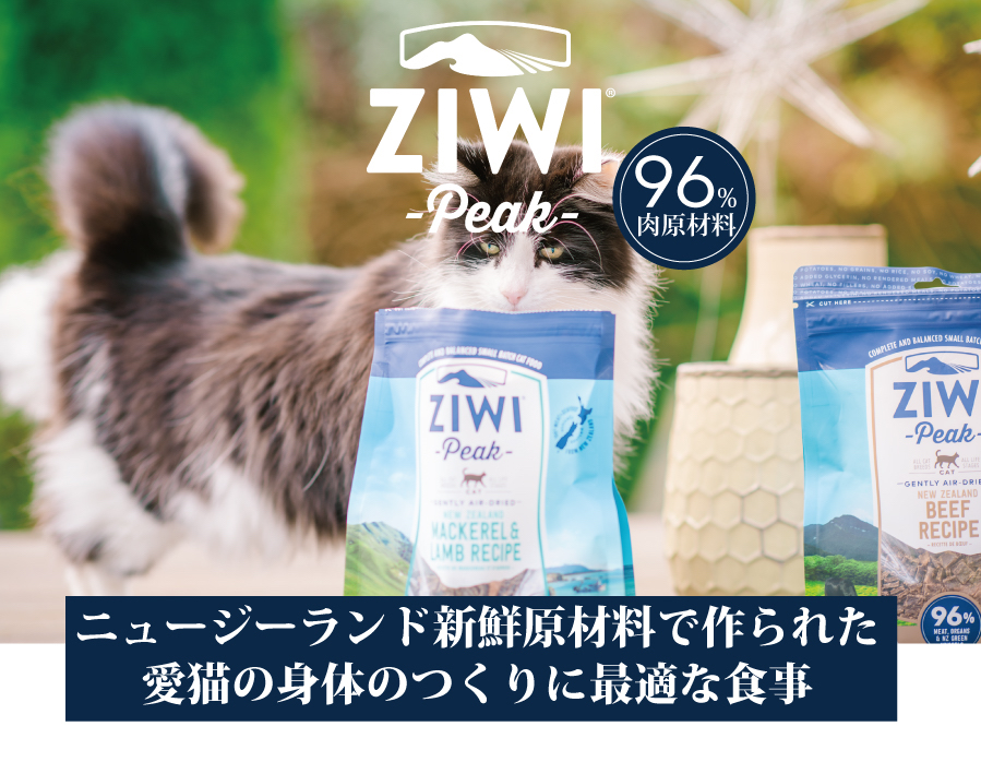 ZIWI Peak エアドライ・キャットフード ラム 1kg (正規品) :ZIWI-cat 