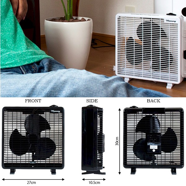 扇風機・サーキュレーター Mercury BOX FAN 扇風機 ボックスファン サーキュレーター mercury ###BOXファン