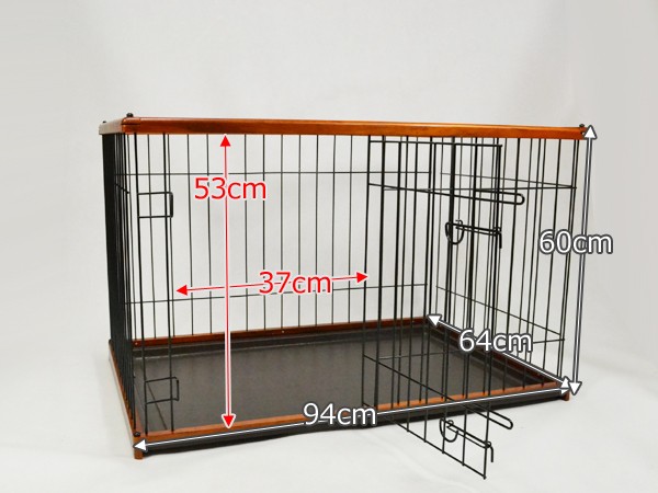でドアを ペットサークル 小型犬 中型犬用 サークルpc 95e