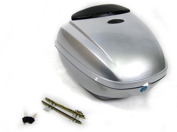 容量20Lバイクボックス・トップケース シルバー ###バイクボックスXDZ