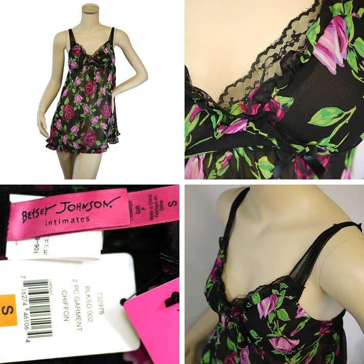 Betsey Johnson ベッツィージョンソン ベビードール Tバック
