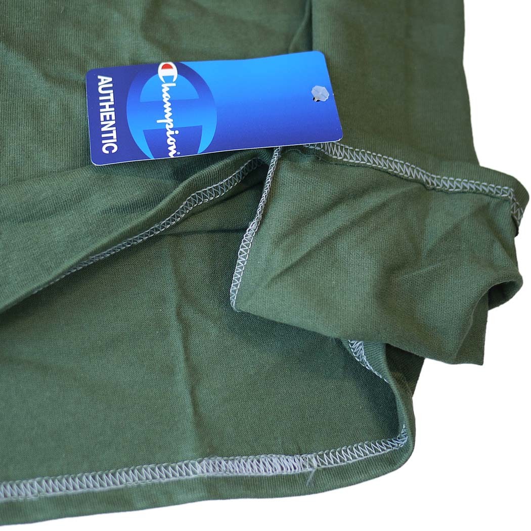 Champion（チャンピオン） ロンT メンズ Tシャツ 長袖 緑 グリーン