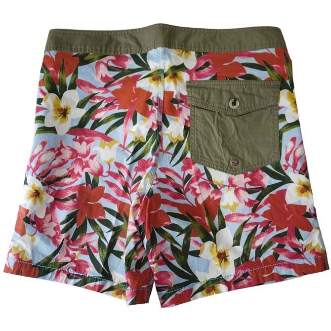 デウス サーフパンツ メンズ 水着 ボードショーツ 海パン 花柄