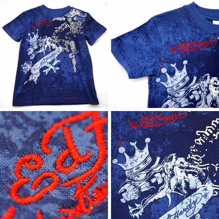 Ed Hardy エドハーディー 半袖 Tシャツ ユニセックス サソリ Ed Hardy（エドハーディー）の「『ED HARDY/エドハーディー