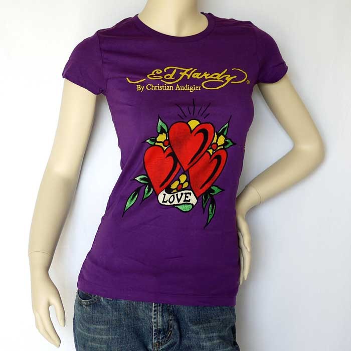 Ed Hardy（エド・ハーディー） Tシャツ レディース 半袖 チュニック 3