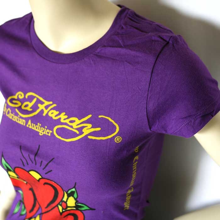 Ed Hardy（エド・ハーディー） Tシャツ レディース 半袖 チュニック 3