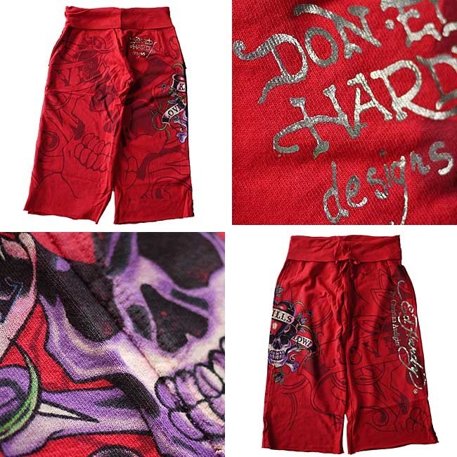 Ed Hardy エドハーディー ジョーツ ショーツ ハート Ed Hardy エドハーディー ジョーツ パンツ ショーツ 花 フラワー
