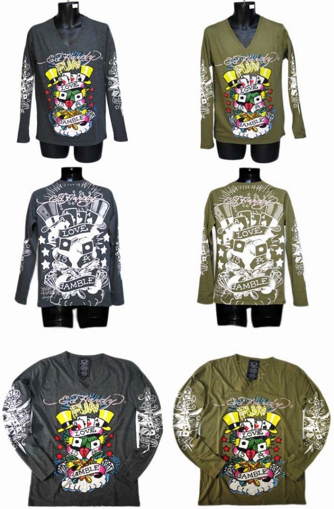 Ed Hardy エドハーディー フーディ 黒 ブラック ラインストーン UNKNOWN LONDON×ED HARDY(アンノウン・ロンドン)商品ページ - EH