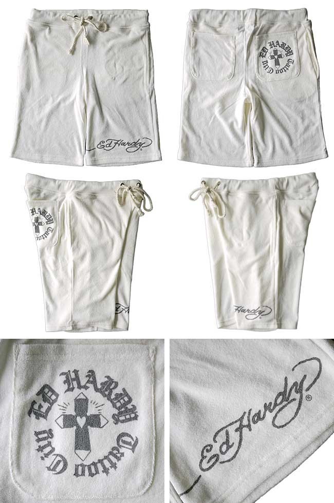 Ed Hardy エドハーディー パイルセットアップ メンズ クロス