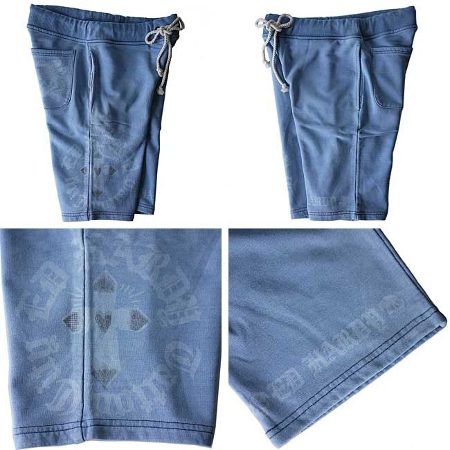 Ed Hardy デニム ハーフパンツ Ed Hardy（エド・ハーディー） ハーフパンツ メンズ クロス/空 ドン