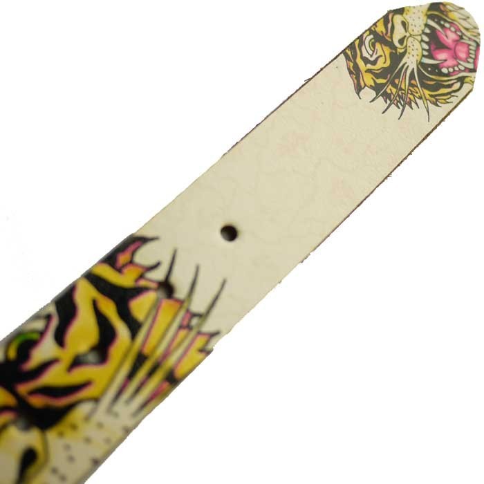 新品未使用　Ed Hardy レザーベルト　エドハーディー　デッドストック エド・ハーディー スカル＆ローズ・ベルト | Urban Outfitters