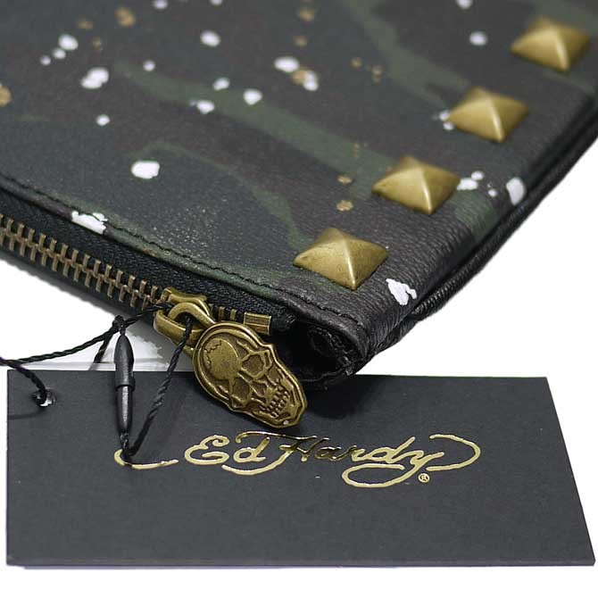 Ed Hardy（エド・ハーディー） クラッチバッグ メンズ ビジネスバッグ