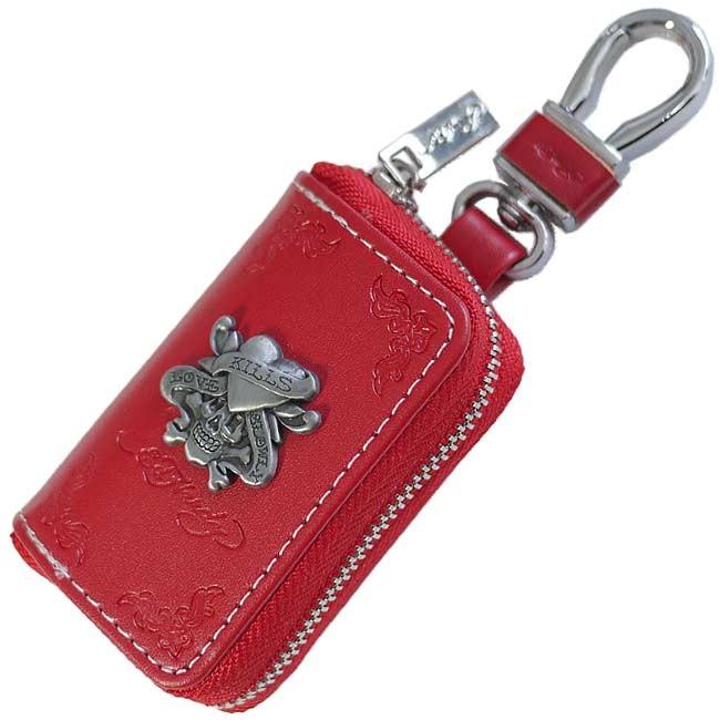 Ed Hardy エドハーディー キーケース メンズ スマートキー PU Ed Hardy エドハーディー キーケース メンズ スマートキー PU