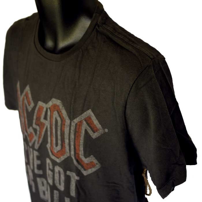 JUNKFOOD（ジャンクフード） Tシャツ メンズ 半袖 AC/DC/黒 ブラック