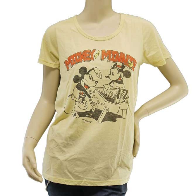 JUNKFOOD ジャンクフード Tシャツ レディース 半袖 ミッキー