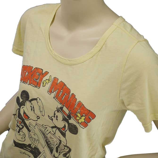 JUNKFOOD ジャンクフード Tシャツ レディース 半袖 ミッキー